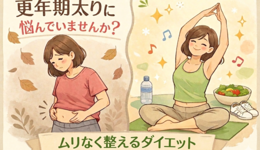 40代更年期で急に太る原因と痩せ方｜食事・運動・整え方をやさしく解説