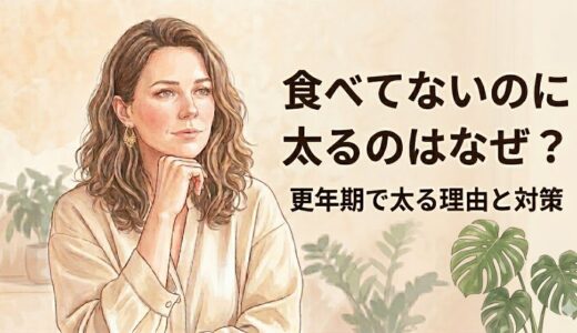 40代更年期で急に太る原因と痩せ方｜食事・運動・整え方をやさしく解説